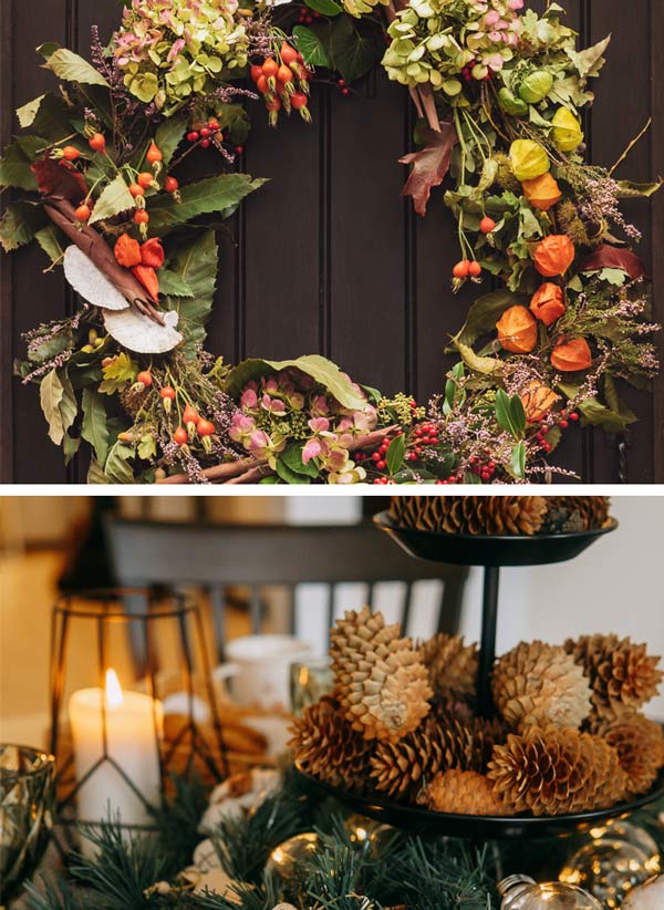 espacios-verdes-blog-decoracion-con-ramas-secas02 Ideas de decoración con plantas secas y ramas otoñales (fácil, bonito y natural)